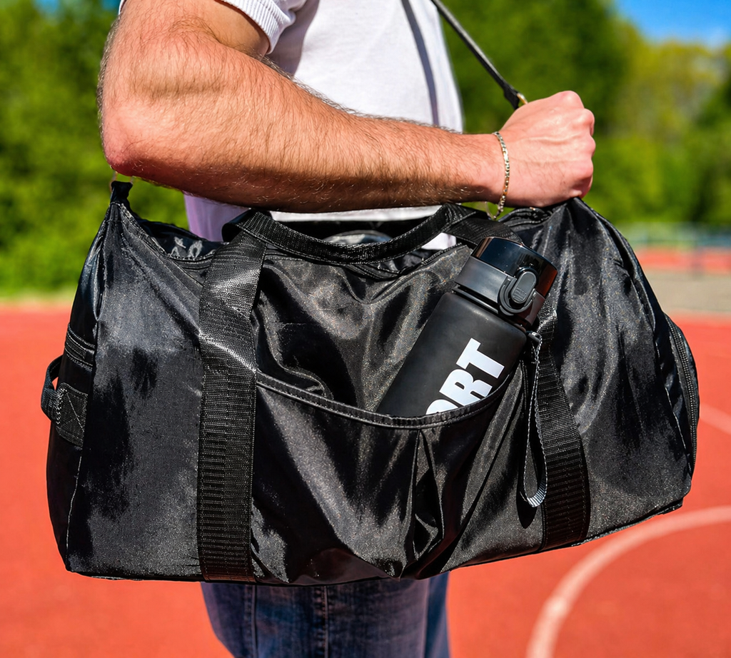 SOMAZO Sporttaschen Set Schwarz
