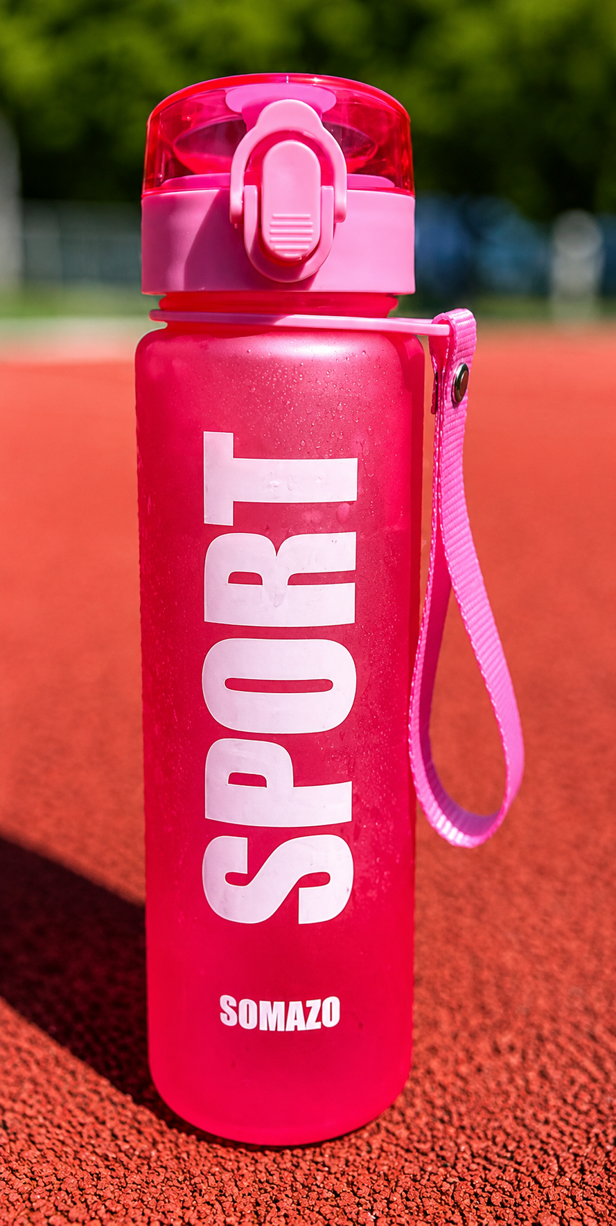 SOMAZO Trinkflasche Pink
