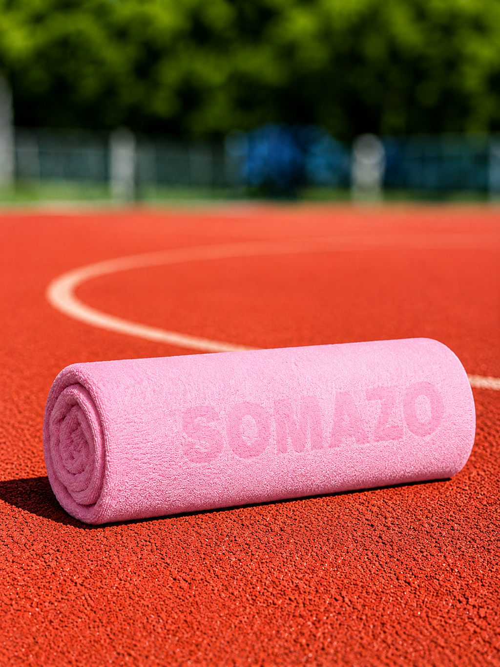 SOMAZO Sporthandtuch Pink